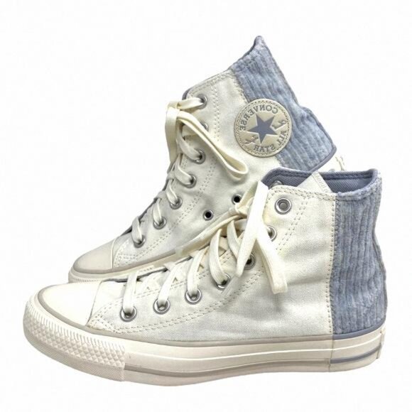 Converse Shoes - Converse Chuck Taylor High Top Egret Blue Knit A01342F Sneaker Women's Canvas